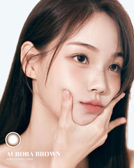 LACELLE ICONIC Aurora Brown 透亮啡日拋隱形眼鏡（30片）