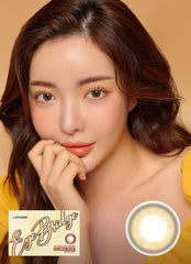 Lensme Eye Bridge Brown 月拋（2片）