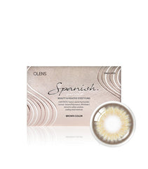 OLENS Spanish Circle Brown（月拋/2片）