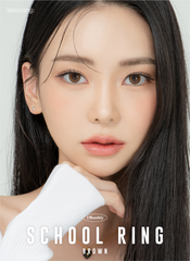 Lensrang School Ring Brown 月拋彩色隱形眼鏡（2片）