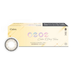 Clalen O2O2 Color 1-Day Toric Ash Brown EX 日拋散光彩色隱形眼鏡（30片裝）