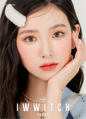Lensrang Iwwitch Brown 棕色月拋彩色隱形眼鏡（2片）