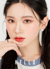 Lensrang Hello Hazel 榛果色月拋彩色隱形眼鏡（2片）