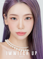 Lensrang Iwwitch Up Gray 冷灰月拋隱形眼鏡（2片）