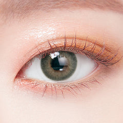Lenstown 梨芝瞳 Romantea London Olive Green 隱形眼鏡日拋（10片）