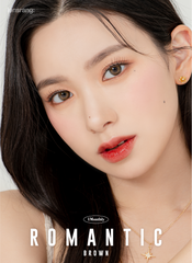 Lensrang Romantic Brown 棕色月拋彩色隱形眼鏡（2片）