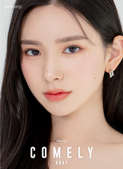 Lensrang Comely Gray 灰色月拋彩色隱形眼鏡（2片）