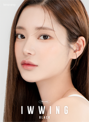 Lensrang Iwwing Black 月拋彩色隱形眼鏡（2片）