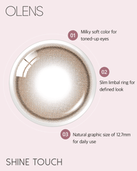 OLENS 1-Day Shine Touch Milky Choco（日拋/20片）